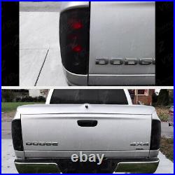 SINISTER BLACK 2002-2006 Dodge Ram 1500 2500 3500 Smoke Tail Lights Brake Lamp