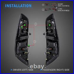 SMOKED Full LED Tail Lights For 2008-2017 Mitsubishi Lancer EVO X withSequential SMOKED Full LED Tail Lights For 2008-2017 Mitsubishi Lancer EVO X withSequential