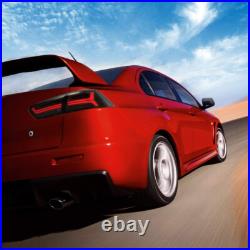 SMOKED Full LED Tail Lights For 2008-2017 Mitsubishi Lancer EVO X withSequential