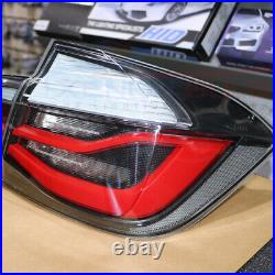 SMOKED Tail light Rear Lamps LED BMW 3 Series F30 F80 12-15 Dynamic Signal UK