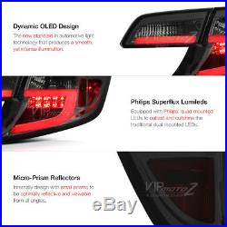 SMOKE Fiber OpTic LED Rear LED Brake Tail Lights 2012-2014.5 Toyota Camry SE LE