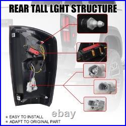 Sequential Full LED Tail Lights For Toyota Tacoma 2016-2023 wt Starting Animated