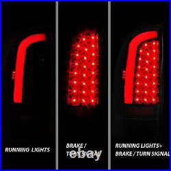 Sequential LED Rear Tail Lights Brake Lamps Smoke For Toyota Tacoma 2005-2015