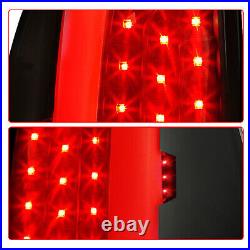 Sequential LED Rear Tail Lights Brake Lamps Smoke For Toyota Tacoma 2005-2015