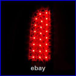 Sequential LED Rear Tail Lights Brake Lamps Smoke For Toyota Tacoma 2005-2015