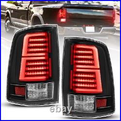 Sequential LED Tail Lights Brake Lamps For 2009-2018 Dodge Ram 1500 2500 3500