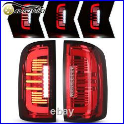Sequential LED Tail Lights For 2015-2022 Chevy Colorado Signal Turn Brake Lamps