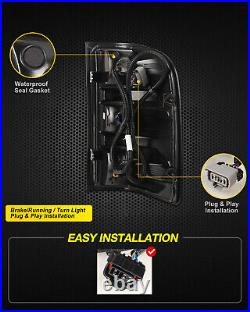 Sequential LED Tail Lights For 2015-2022 Chevy Colorado Signal Turn Brake Lamps