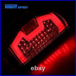 Sequential LED Tail Lights for 2007-2013 Chevy Silverado 1500 2500 3500 Red Lamp