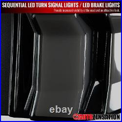 Sequential Signal Fit 2010 2011 2012 Ford Mustang Black/Smoke LED Tail Lights