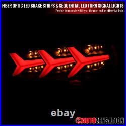 Sequential Signal Fit 2013-2016 Scion FRS Subaru BRZ Smoke LED Bar Tail Lights