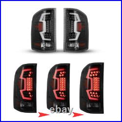 Sequential Tail Lights For 2007-2013 Chevy Silverado 1500 LED Red Brake Lamps