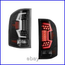 Sequential Tail Lights For 2007-2013 Chevy Silverado 1500 LED Red Brake Lamps