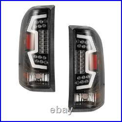 Sequential Tail Lights For 2007-2013 Chevy Silverado 1500 LED Red Brake Lamps