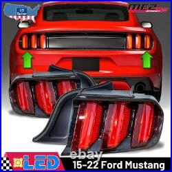 Sequential Turn Signal For 2015-2023 Ford Mustang LED Tail Lights Red Brake Lamp