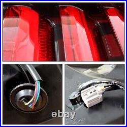 Sequential Turn Signal For 2015-2023 Ford Mustang LED Tail Lights Red Brake Lamp