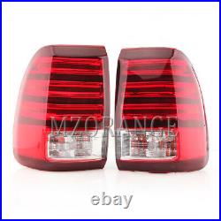 Set LED Rear Brake Lamps Tail Lights For Lexus LX470 1998 1999 2000 2001 2002