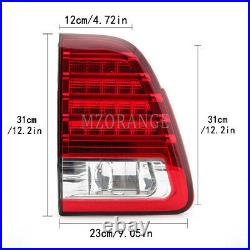 Set Tail Lights Rear Lamps LED Brake For Toyota Land Cruiser J100 1998 1999-2007