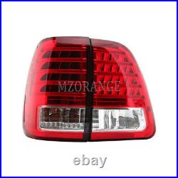 Set Tail Lights Rear Lamps LED Brake For Toyota Land Cruiser J100 1998 1999-2007