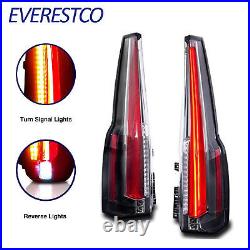 Set of 2 LED Tail Lights Rear Lamp Brake For 2015-2020 GMC Yukon Escalade Style