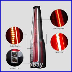 Set of 2 LED Tail Lights Rear Lamp Brake For 2015-2020 GMC Yukon Escalade Style