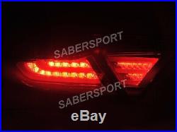 Set of 4pcs Red Smoke LED Taillights for 2015-2017 Toyota Camry