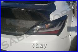 Set of Pair Black Smoke LED Taillights for 2010-2016 Hyundai Genesis Coupe