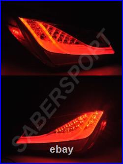 Set of Pair Black Smoke LED Taillights for 2010-2016 Hyundai Genesis Coupe