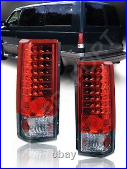 Set of Pair LED Taillights for 1985-2005 GMC Safari and Chevy Astro Van