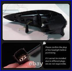 Single LED Sequential Animation Turn Taillight For 13-20 Ford Fusion Brake