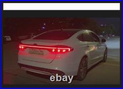 Single LED Sequential Animation Turn Taillight For 13-20 Ford Fusion Brake