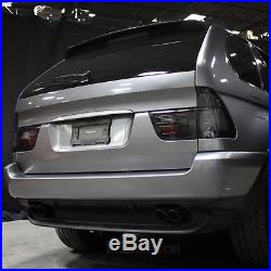 Smoke 2000-2006 BMW E53 X5 LED Rear Stop Brake Lamps Tail Lights Left+Right