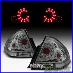 Smoke 2006-2013 Chevy Impala SS SMD LED Tail Lights Brake Lamps 06-13 Left+Right