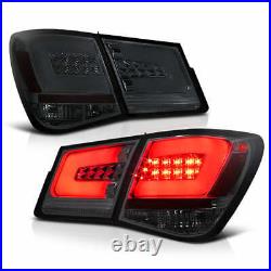 Smoke LED Brake Stop Tail Lights Lamps Left+Right For 2008-2015 Chevy Cruze