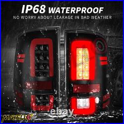 Smoke LED Tail Lights Brake Lamps LH+RH For 2009-2018 Dodge Ram 1500 2500 3500