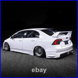 Smoke LED Tail Lights Fit For Honda Civic Sedan 4-Door 2006-2011 Rear Lamps Pair