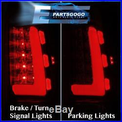 Smoke LED Tail Lights For 1999-2006 Chevy Silverado GMC Sierra Black Housing