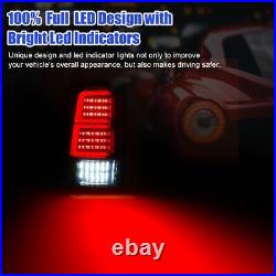 Smoke LED Tail Lights For 2019-2023 Dodge Ram 1500 Classic Rear Turn Signal Lamp