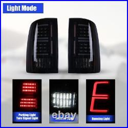 Smoke LED Tail Lights For 2019-2023 Dodge Ram 1500 Classic Rear Turn Signal Lamp