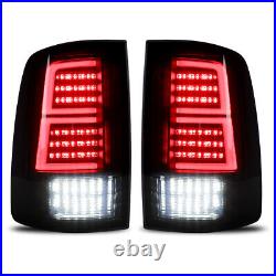 Smoke LED Tail Lights For 2019-2023 Dodge Ram 1500 Classic Rear Turn Signal Lamp