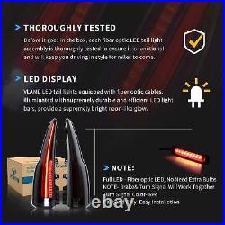 Smoke LED Tail Lights For Chevrolet Tahoe Suburban 2015-2020 Rear Brake Lamps