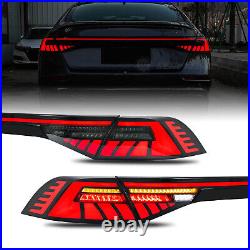 Smoke LED Tail Lights For Honda Accord 2023 2024 2025 With trunk Sequential Rear