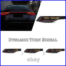 Smoke LED Tail Lights For Honda Accord 2023 2024 2025 With trunk Sequential Rear