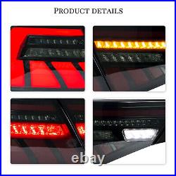 Smoke LED Tail Lights For Honda Accord 2023 2024 2025 With trunk Sequential Rear