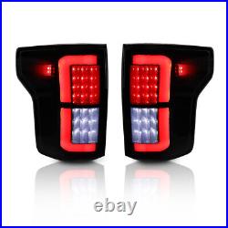 Smoke LED Tail Lights Lamps RH & LH for Ford F150 F-150 Pickup XLT 2018-2020 XL