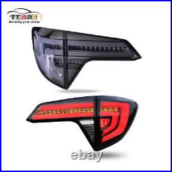 Smoke LED Tail Lights for Honda HR-V 2016-2022 Sequential Animation Rear Lamps