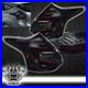 Smoke Lens Chrome Housing LED Red Bar Tail Lights Lamps For 2012 2013 2014 Focus