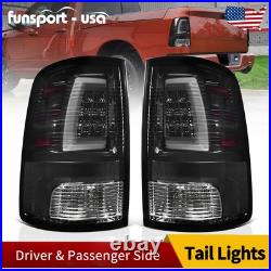 Smoke Lens LED Tail Lights Fits 2009-2018 Dodge Ram 1500 2500 3500 Tail Lamps