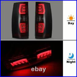 Smoke Sequential For 2007-2014 Chevy Suburban Tahoe LED Tail Lights Brake Rear