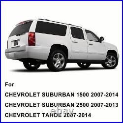 Smoke Sequential For 2007-2014 Chevy Suburban Tahoe LED Tail Lights Brake Rear